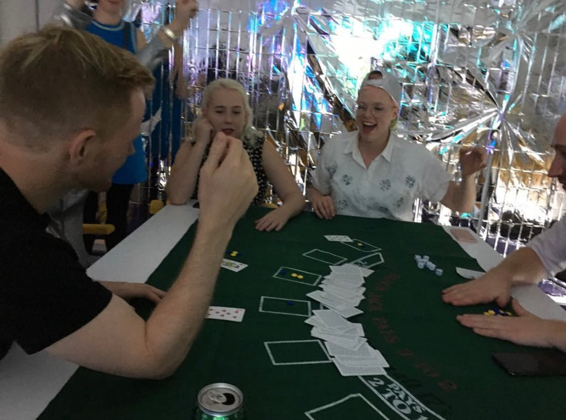 Världens roligaste tema på födelsedagsfest