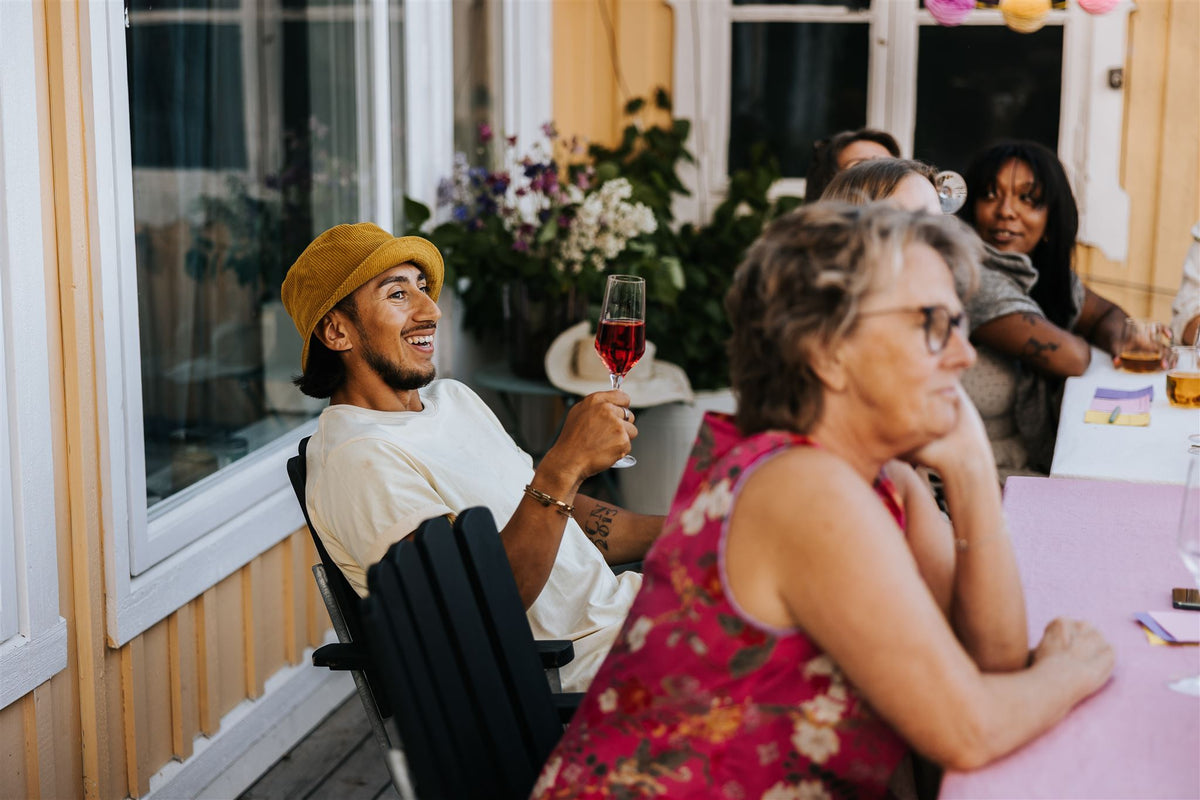 Privat men inte personlig på fest, eller?