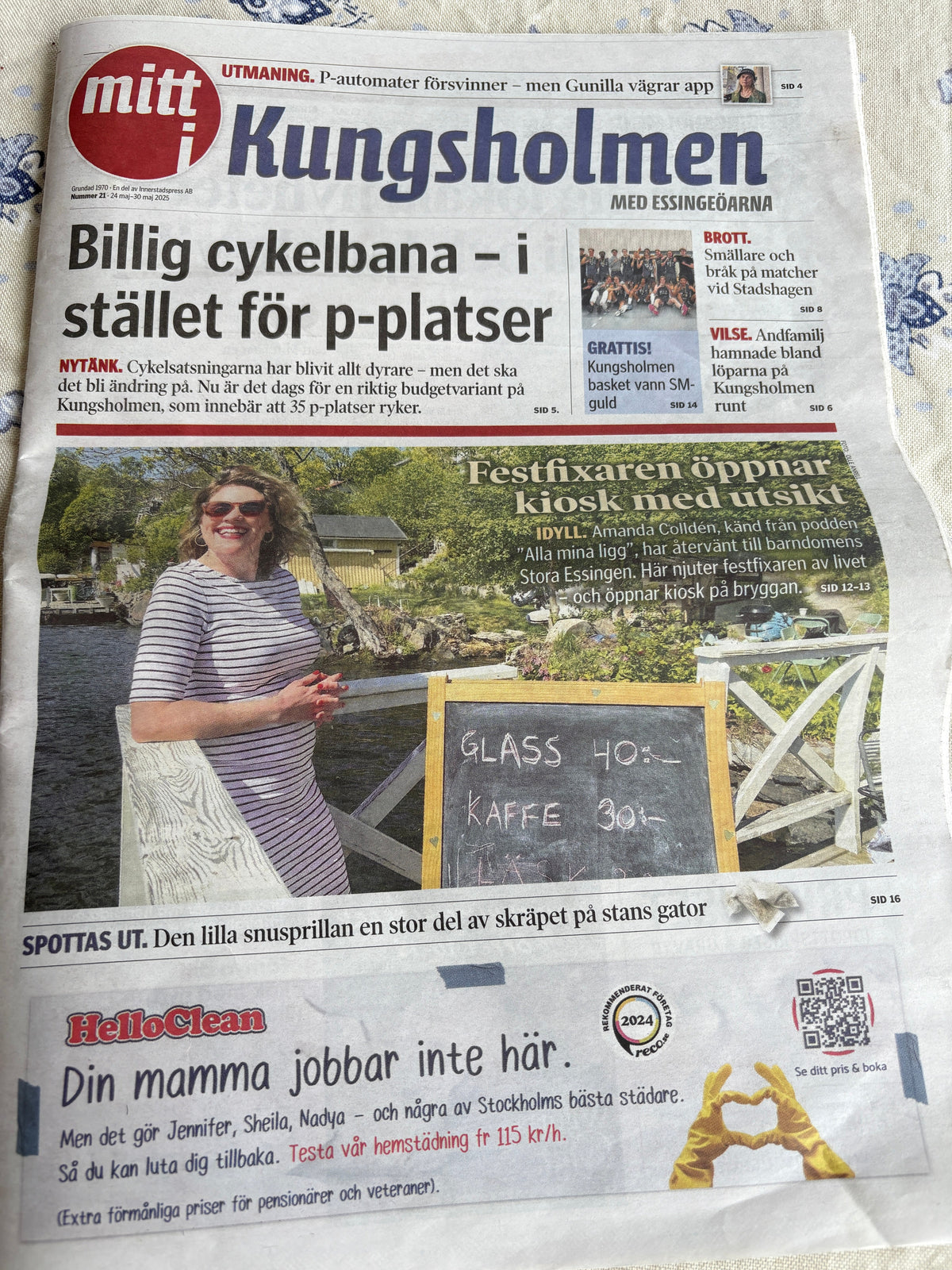 "Från sexpodd till Glassbrygga  - Amanda har hittat hem"