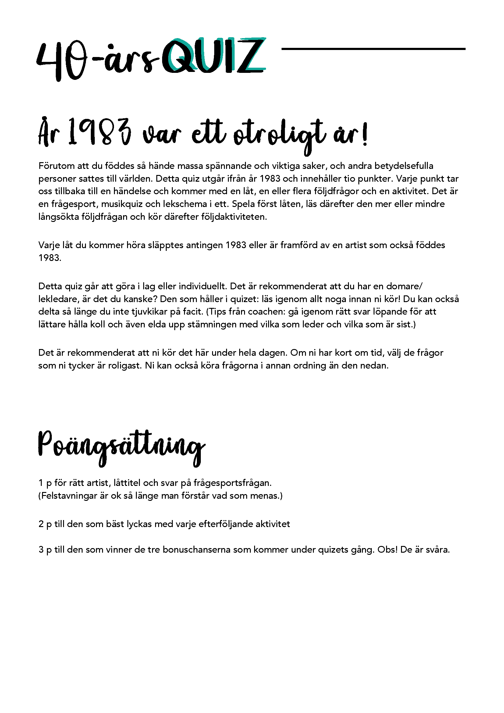 42årsfirande 2025 - PREMIUM!