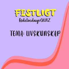 Födelsedagsfirande - livskunskap!