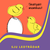 Stor påskäggsjakt för barn inomhus - sju ledtrådar!
